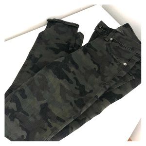 Hudson Skinny Camo Jeans